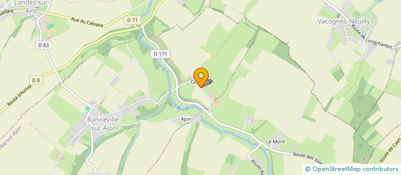 localisation de l'entreprise MONSIEUR YVES FOLLIN  MALHERBE-SUR-AJON