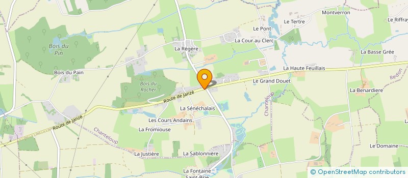 localisation de l'entreprise MONSIEUR YVES FRALEUX  CHANTELOUP