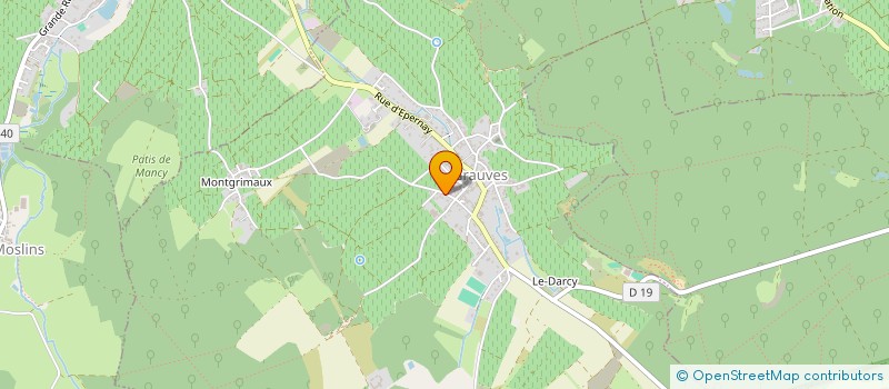 localisation de l'entreprise MONSIEUR YVES FRANSORET  GRAUVES