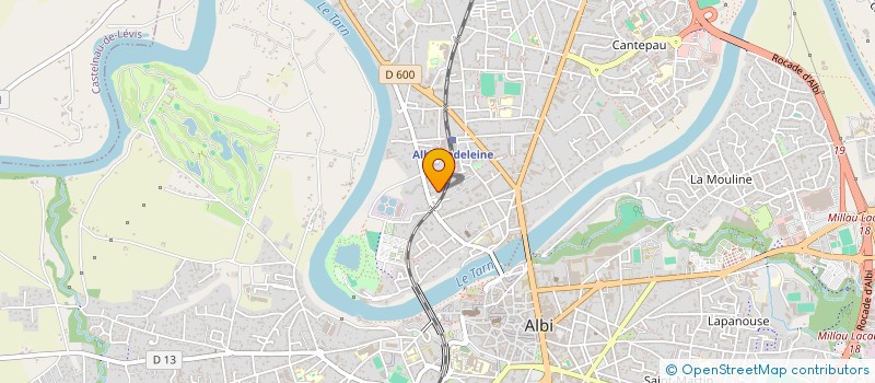 localisation de l'entreprise MONSIEUR YVES FROUIN à ALBI