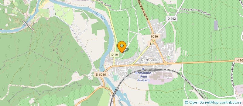 localisation de l'entreprise MONSIEUR YVES FULCRAN à VERS-PONT-DU-GARD