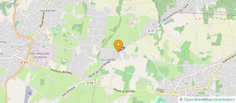 localisation de l'entreprise MONSIEUR YVES GABRIEL  BRINDAS