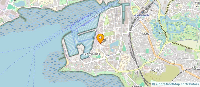 localisation de l'entreprise MONSIEUR YVES GAIGNET  LA ROCHELLE