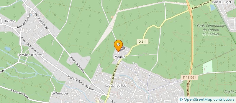 localisation de l'entreprise MONSIEUR YVES GALLAIS  SAINT-AUBIN-DE-MEDOC