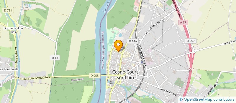 localisation de l'entreprise MONSIEUR YVES GARANDEL à COSNE-COURS-SUR-LOIRE