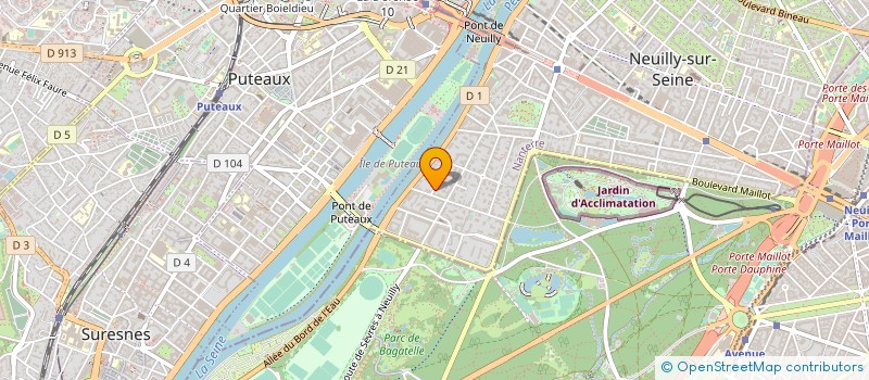 localisation de l'entreprise MONSIEUR YVES GARCON à NEUILLY-SUR-SEINE
