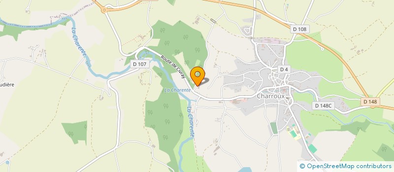 localisation de l'entreprise MONSIEUR YVES GARGOUIL  CHARROUX