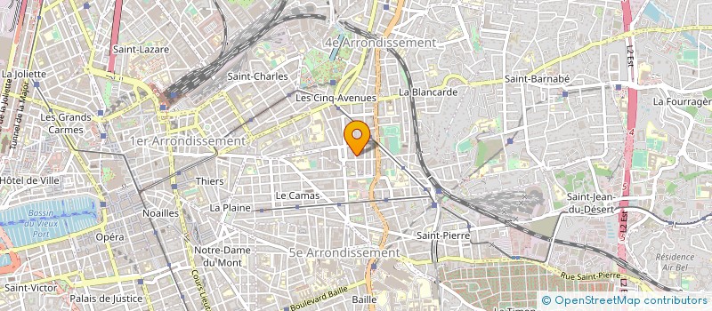 localisation de l'entreprise MONSIEUR YVES GASTAUD à MARSEILLE