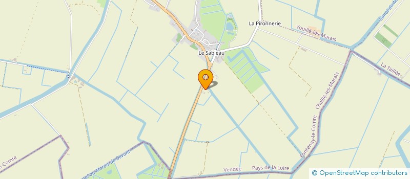 localisation de l'entreprise MONSIEUR YVES GAUGRIS  CHAMPAGNE-LES-MARAIS