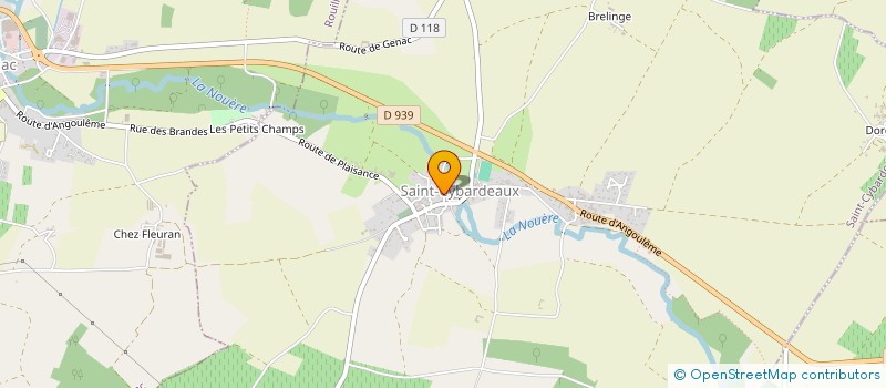 localisation de l'entreprise MONSIEUR YVES GAUTHIER à SAINT-CYBARDEAUX