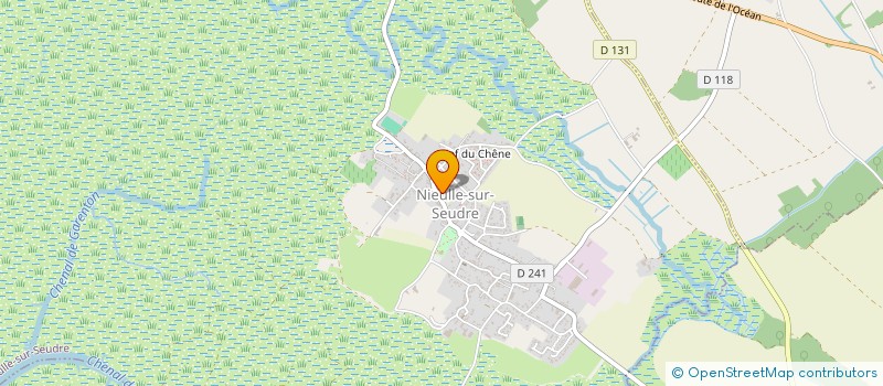 localisation de l'entreprise MONSIEUR YVES GELINAT  NIEULLE-SUR-SEUDRE