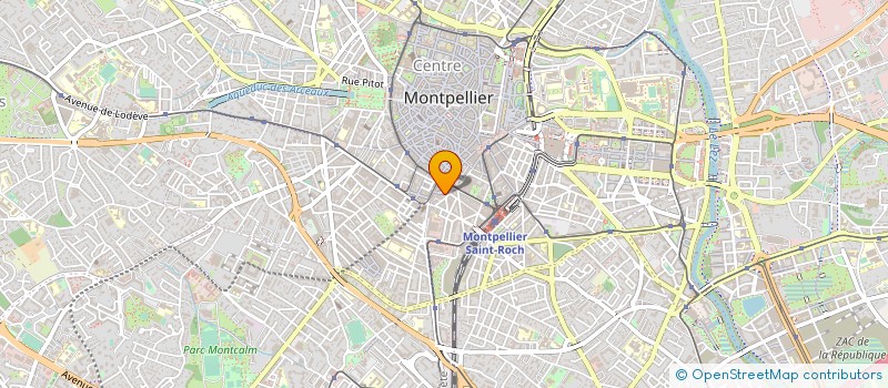 localisation de l'entreprise MONSIEUR YVES GELIS à MONTPELLIER