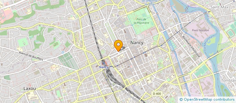 localisation de l'entreprise MONSIEUR YVES GERMAIN à NANCY