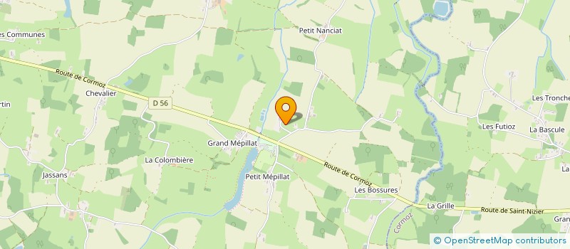 localisation de l'entreprise MONSIEUR YVES GERMAIN  SAINT-NIZIER-LE-BOUCHOUX