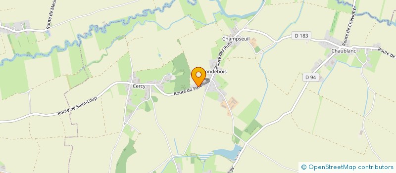 localisation de l'entreprise MONSIEUR YVES GERVAIS  SAINT-GERVAIS-EN-VALLIERE