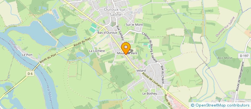 localisation de l'entreprise MONSIEUR YVES GEST à OUROUX-SUR-SAONE