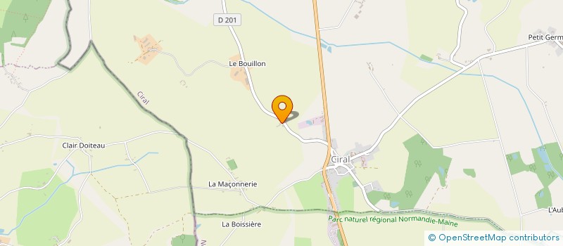 localisation de l'entreprise MONSIEUR YVES GIBORY à L'OREE-D'ECOUVES
