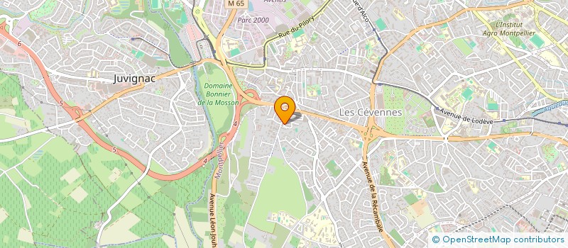 localisation de l'entreprise MONSIEUR YVES GIDROL à MONTPELLIER