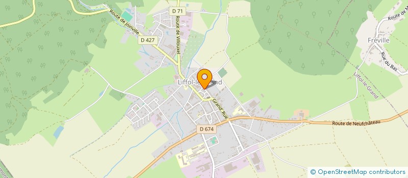 localisation de l'entreprise MONSIEUR YVES GILLET  LIFFOL-LE-GRAND