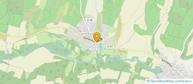 localisation de l'entreprise MONSIEUR YVES GIRARDOT  VILLE-SUR-ARCE