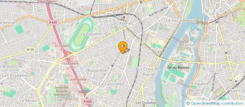 localisation de l'entreprise MONSIEUR YVES GIRAUD à TOULOUSE