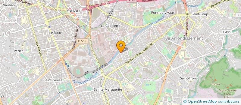 localisation de l'entreprise MONSIEUR YVES GIRAUDON  MARSEILLE