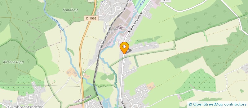 localisation de l'entreprise MONSIEUR YVES GLINEUR  REICHSHOFFEN