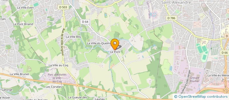 localisation de l'entreprise MONSIEUR YVES GOASDOUE  SAINT-LUNAIRE