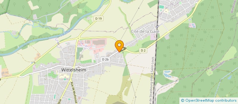 localisation de l'entreprise MONSIEUR YVES GOEPFERT à WITTELSHEIM