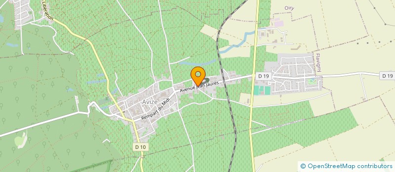 localisation de l'entreprise MONSIEUR YVES GONZALES  AVIZE