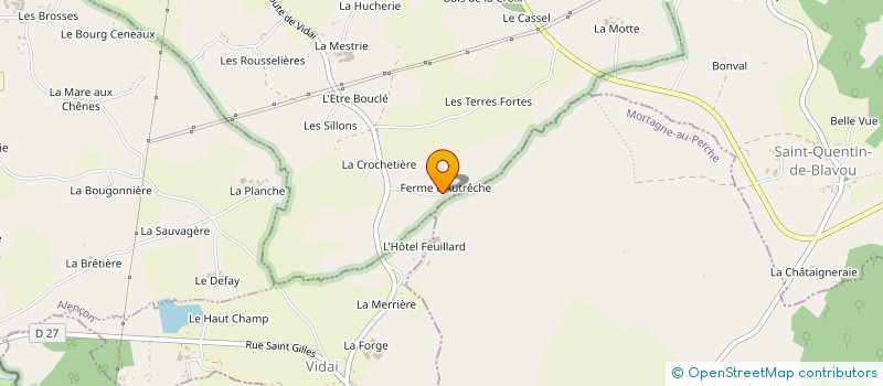 localisation de l'entreprise MONSIEUR YVES GOSNET à SAINT-JULIEN-SUR-SARTHE