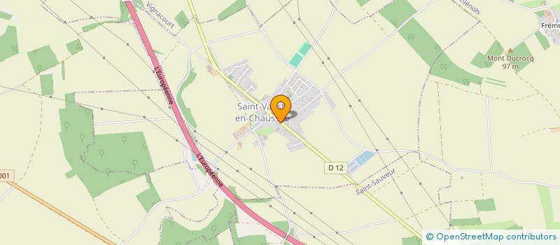 localisation de l'entreprise MONSIEUR YVES GOURGUECHON  SAINT-VAAST-EN-CHAUSSEE