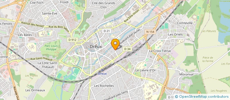 localisation de l'entreprise MONSIEUR YVES GRANDMONTAGNE à DREUX
