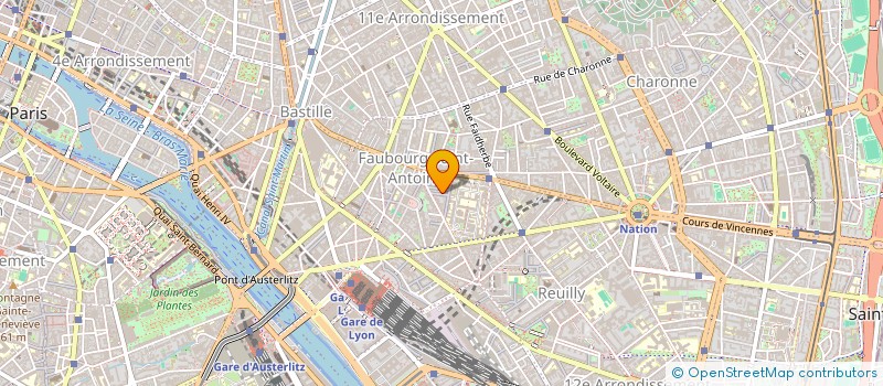 localisation de l'entreprise MONSIEUR YVES GRARD à PARIS