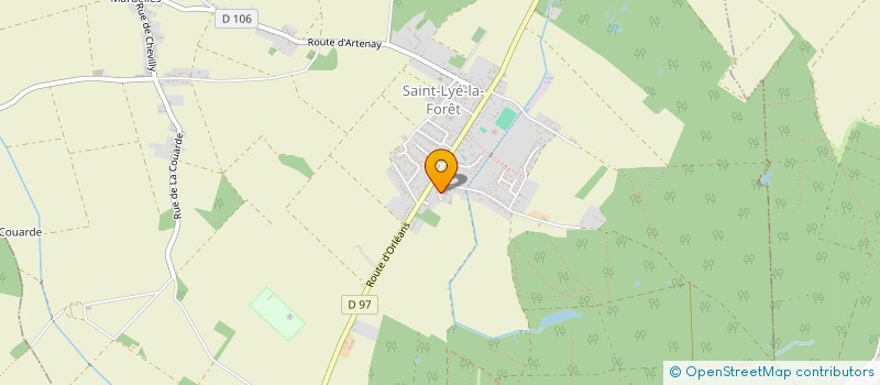 localisation de l'entreprise MONSIEUR YVES GRATET à SAINT-LYE-LA-FORET