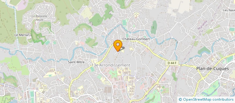 localisation de l'entreprise MONSIEUR YVES GRIMAUD à MARSEILLE