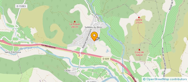 localisation de l'entreprise MONSIEUR YVES GROS à LE BOSC