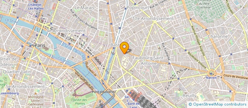 localisation de l'entreprise MONSIEUR YVES GUIGON  PARIS