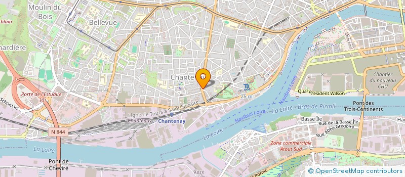 localisation de l'entreprise MONSIEUR YVES GUILLEMOT à NANTES