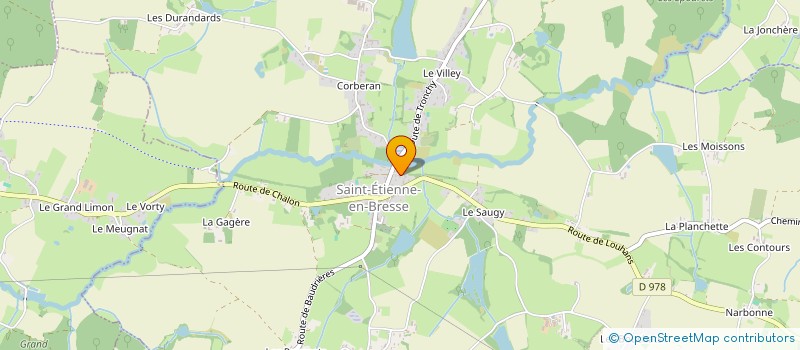 localisation de l'entreprise MONSIEUR YVES GUILLET  BAUDRIERES