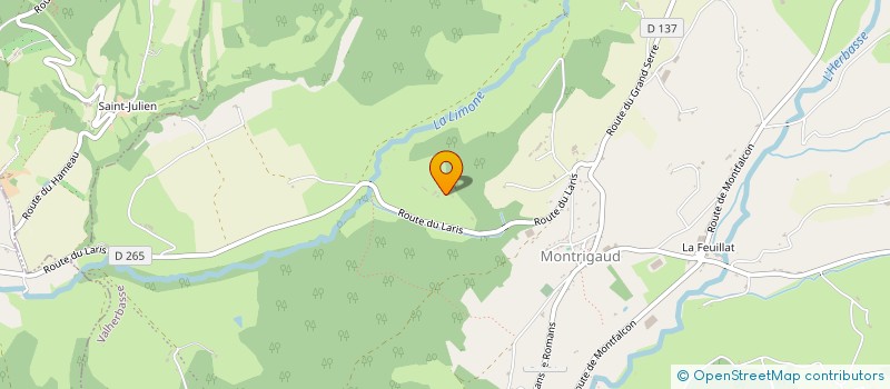 localisation de l'entreprise MONSIEUR YVES GUIMBAUD  VALHERBASSE