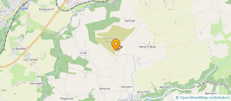 localisation de l'entreprise MONSIEUR YVES GUIZOUARN à LA CHAPELLE-NEUVE