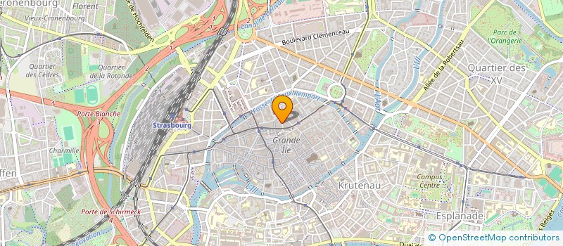 localisation de l'entreprise MONSIEUR YVES GULDENFELS à STRASBOURG
