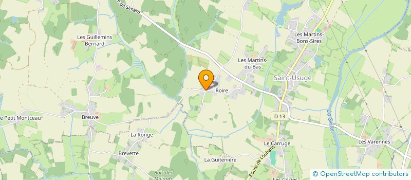localisation de l'entreprise MONSIEUR YVES GUYENNOT à SAINT-USUGE