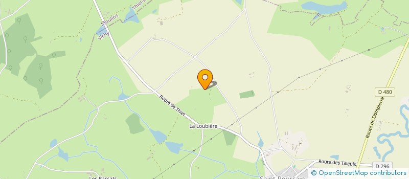 localisation de l'entreprise MONSIEUR YVES GUYON  SAINT-POURCAIN-SUR-BESBRE