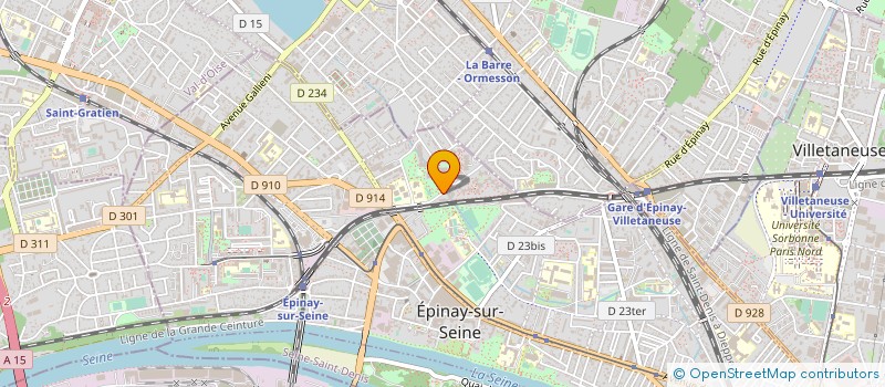 localisation de l'entreprise MONSIEUR YVES HAMIAFO NTEMFACK à EPINAY-SUR-SEINE