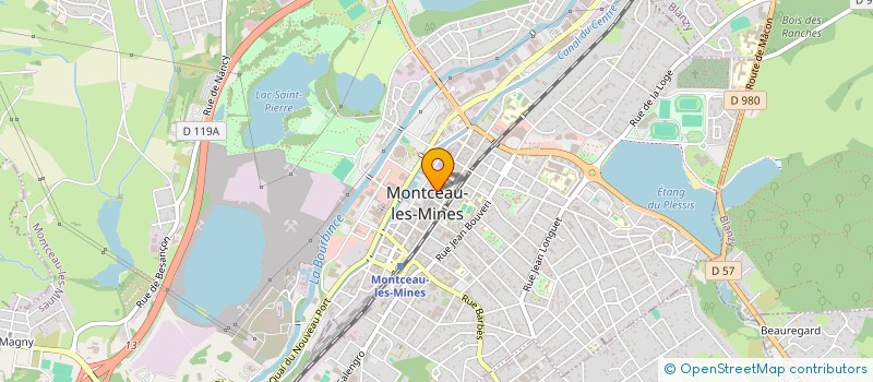 localisation de l'entreprise MONSIEUR YVES HANOTTE à MONTCEAU-LES-MINES