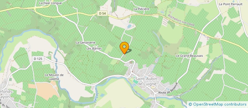 localisation de l'entreprise MONSIEUR YVES-HENRY GUILLONNET à ROCHEFORT-SUR-LOIRE
