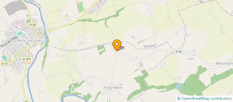 localisation de l'entreprise MONSIEUR YVES HERMON  FOURNEAUX