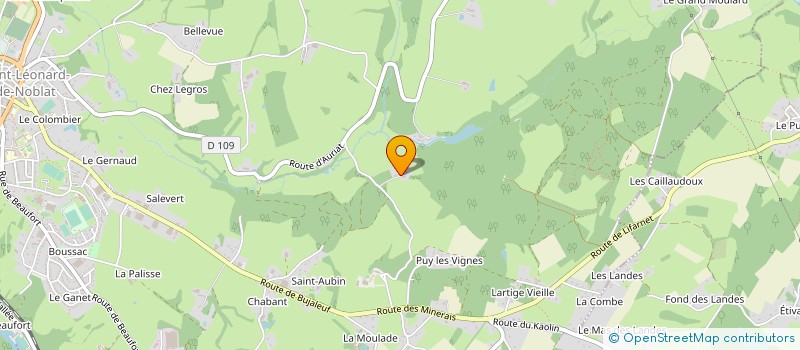 localisation de l'entreprise MONSIEUR YVES HETIER  SAINT-LEONARD-DE-NOBLAT